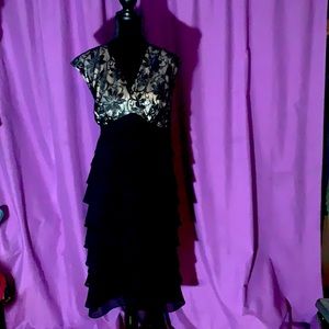 Dress barn women midi dress size 14 W